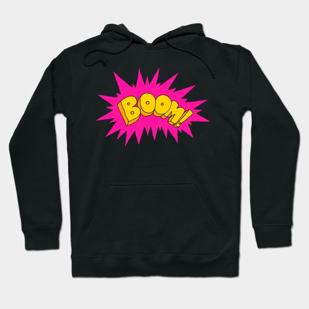 Boom! Hoodie by lucamendieta